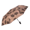 Xingbao Three-Fold fully automatic umbrella for export, three folding umbrella, wholesale Ginkgo leaf picture Item Picture